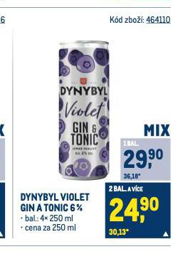 DYNYBYL VIOLET GIN & TONIC