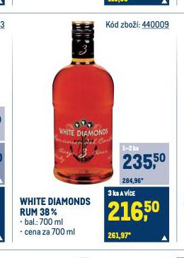 WHITE DIAMONDS RUM