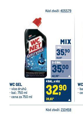 WC NET WC GEL