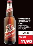 PIVO GAMBRINUS ORIGINL 10