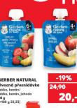 GERBER NATURAL OVOCN PESNDVKA