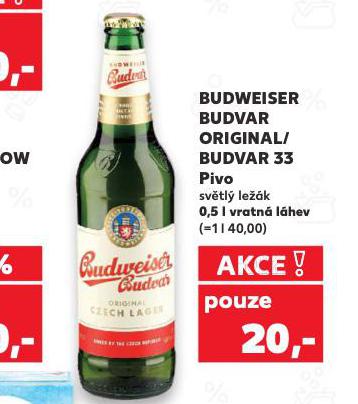 PIVO BUDVAR 33