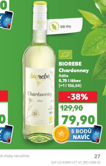 BIOREBE CHARDONNAY