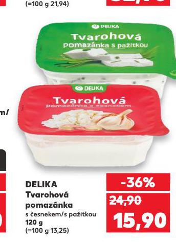 DELIKA TVAROHOV POMAZNKA