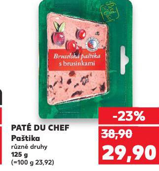 PAT DU CHEF PATIKA