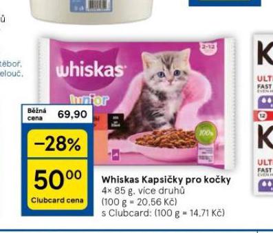 WHISKAS KAPSIKY PRO KOKY