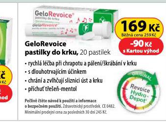 GELOREVOICE PASTILKY DO KRKU