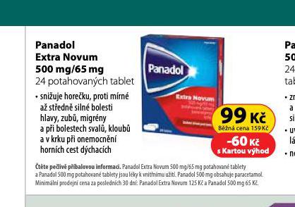 PANADOL EXTRA NOVUM