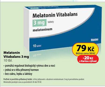 MELATONIN VITABALANS