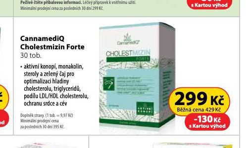 CANNAMEDIQ CHOLESTMIZIN FORTE