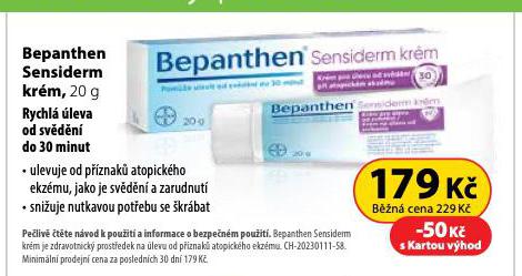 BEPANTHEN SENSIDERM