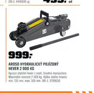 HYDRAULICK POJZDN HEVER