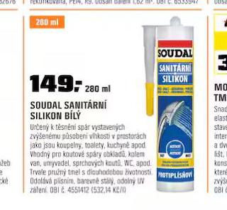 SOUDAL SANITRN SILIKON