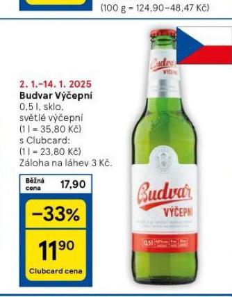 PIVO BUDVAR VEPN