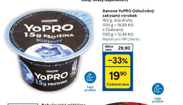 DANONE YOPRO ODTUNN ZAKYSAN VROBEK