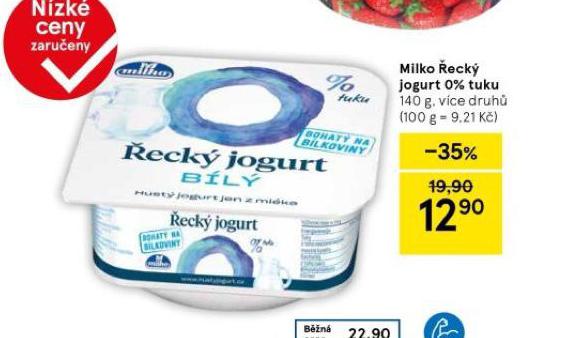 MILKO ECK JOGURT 0% TUKU