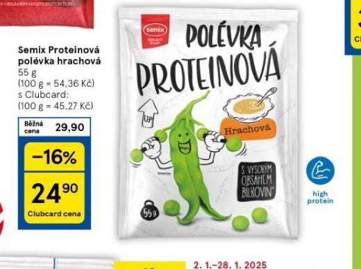 SEMIX PROTEINOV POLVKA HRACHOV