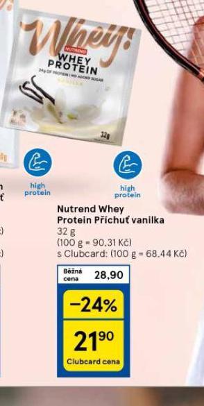 NUTREND WHEY PROTEIN PCHU VANILKA