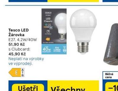 TESCO LED ROVKA