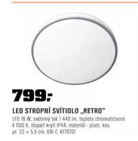 LED STROPN SVTIDLO