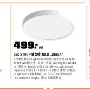 LED STROPN SVTIDLO