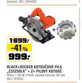 BLACK+DECKER KOTOUOV PILA