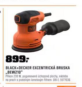 BLACK+DECKER EXCENTRICK BRUSKA