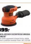 BLACK+DECKER EXCENTRICK BRUSKA