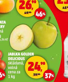 JABLKA GOLDEN DELICIOUS