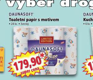 DAUNASOFT TOALETN PAPR