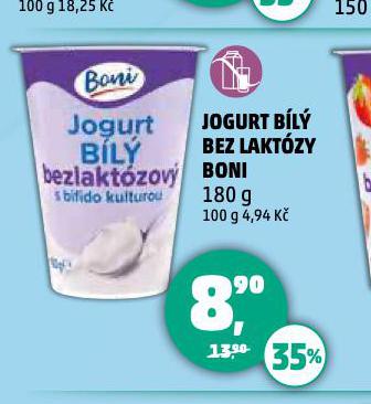 JOGURT BEZ LAKTZY