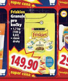 FRISKIES GRANULE PRO KOKY