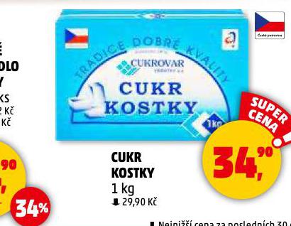 CUKR KOSTKY