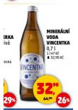 VINCENTKA MINERLN VODA