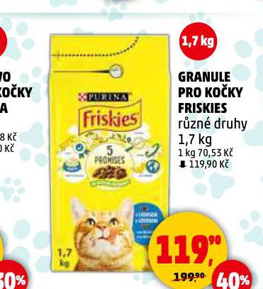 FRISKIES GRANULE PRO KOKY