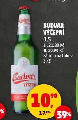 PIVO BUDVAR