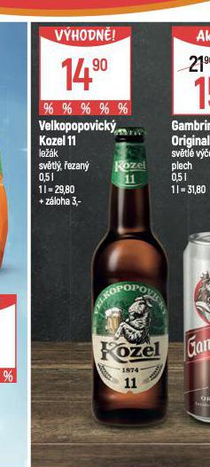 PIVO VELKOPOPOVICK KOZEL 11