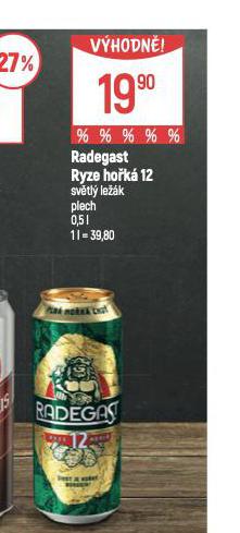 PIVO RADEGAST RYZE HOK 12