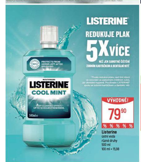 LISTERINE STN VODA