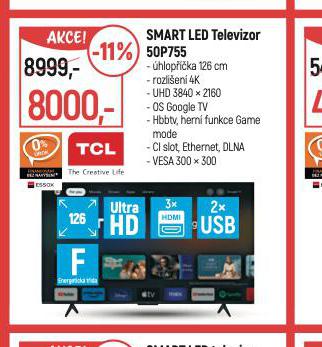 SMART LED TELEVIZOR TCL