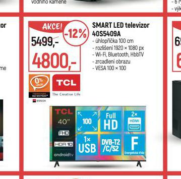 SMART LED TELEVIZOR TCL