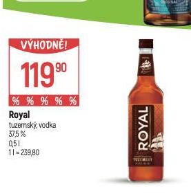 ROYAL TUZEMSK, VODKA