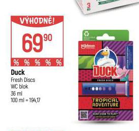 DUCK FRESH DISCS WC BLOK