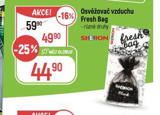 OSV̎OVA VZDUCHU FRESH BAG