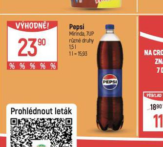 PEPSI, MIRINDA, 7UP