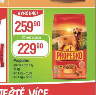 PROPESKO GRANULE PRO PSY