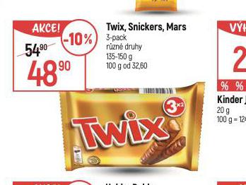 TWIX, SNICKERS, MARS