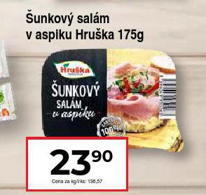 UNKOV SALM V ASPIKU HRUKA