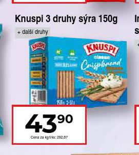 KNUSPI 3 DRUHY SRA