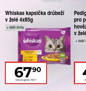 WHISKAS KAPSIKY PRO KOKY